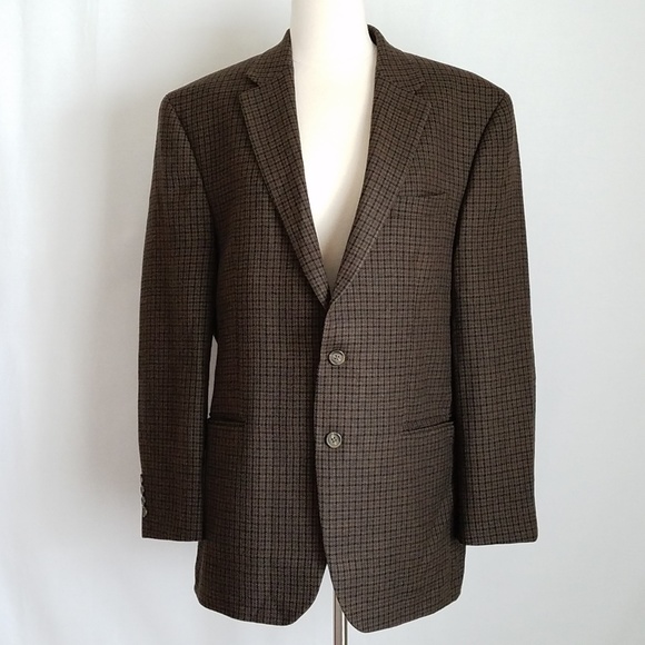 ralph lauren check blazer